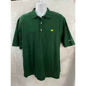 Masters Collection Green Large Mens Shirt Polo Vintage 60s 2 Ply